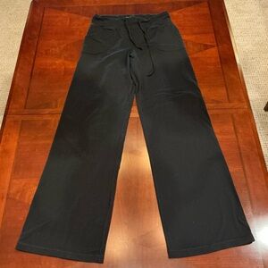 Lululemon Wide-Leg Black Yoga Pants